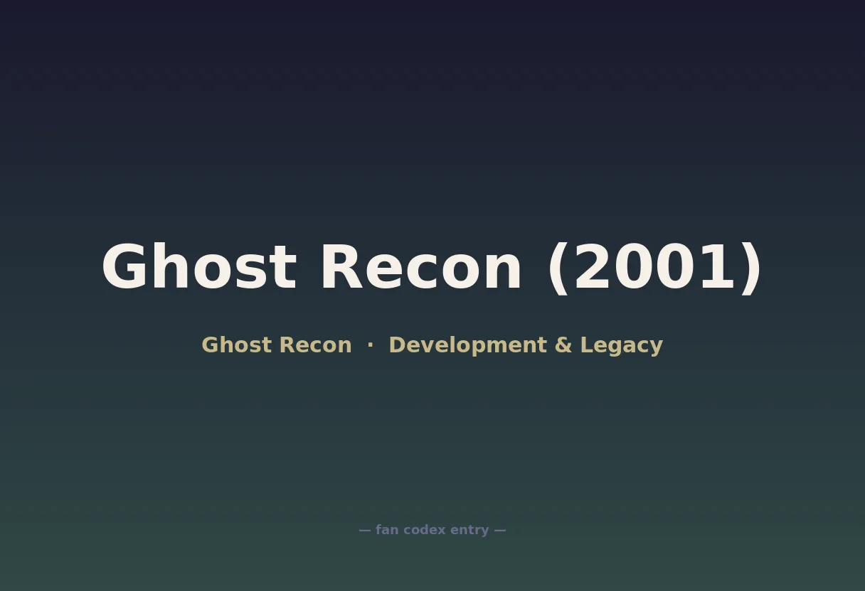 Ghost Recon (2001)