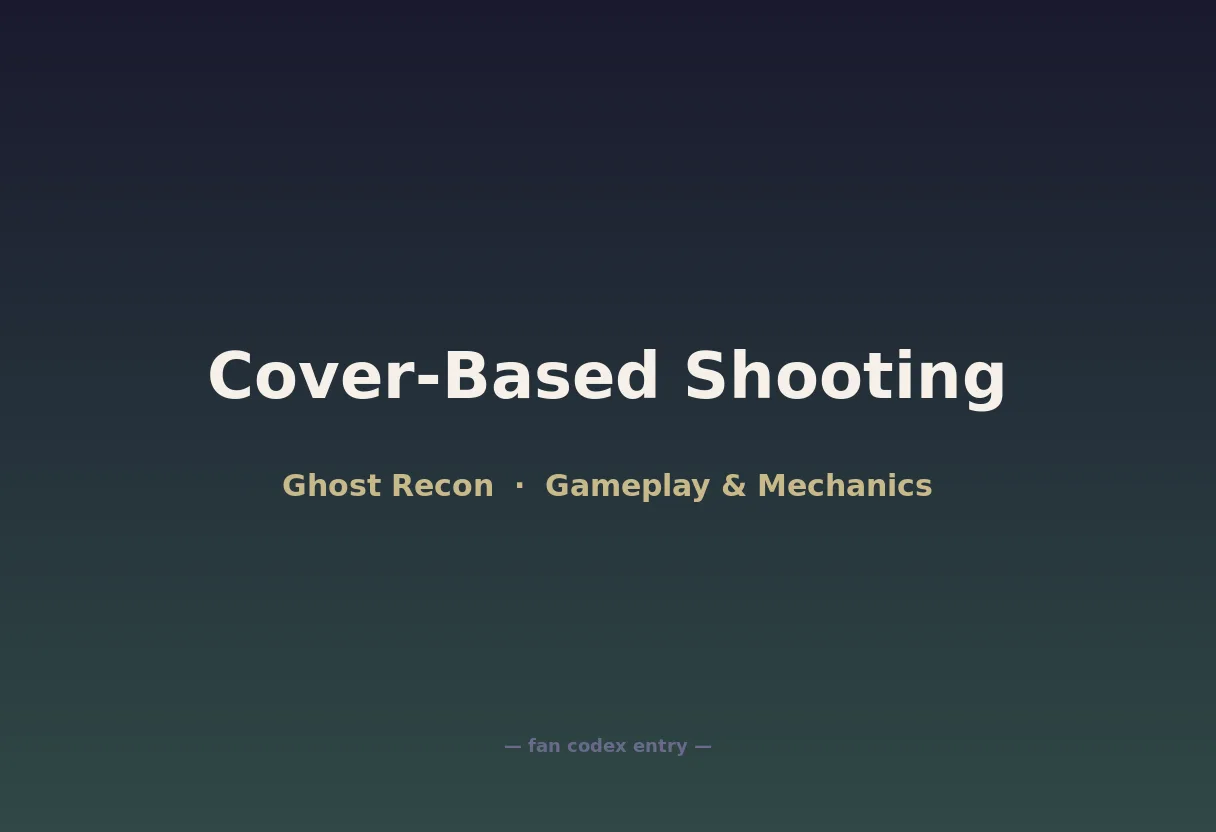 Cover-Based Shooting