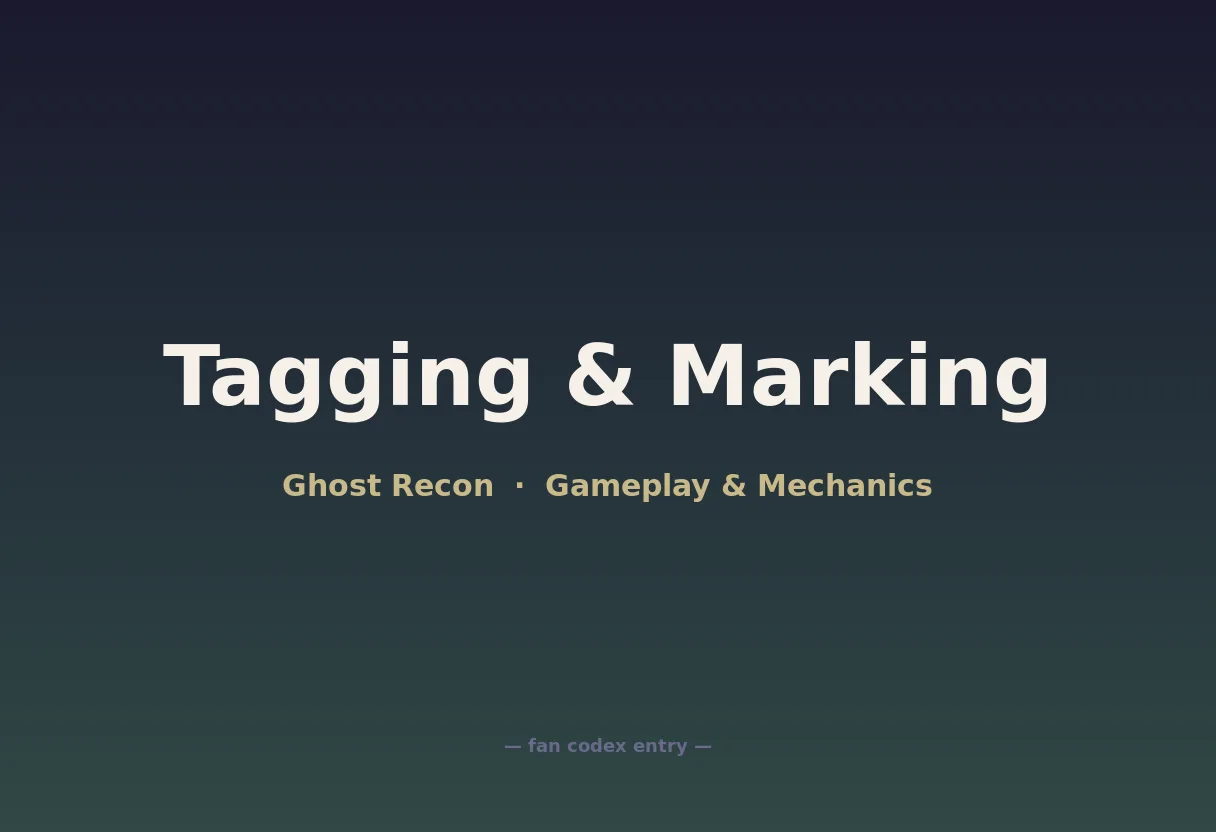 Tagging & Marking