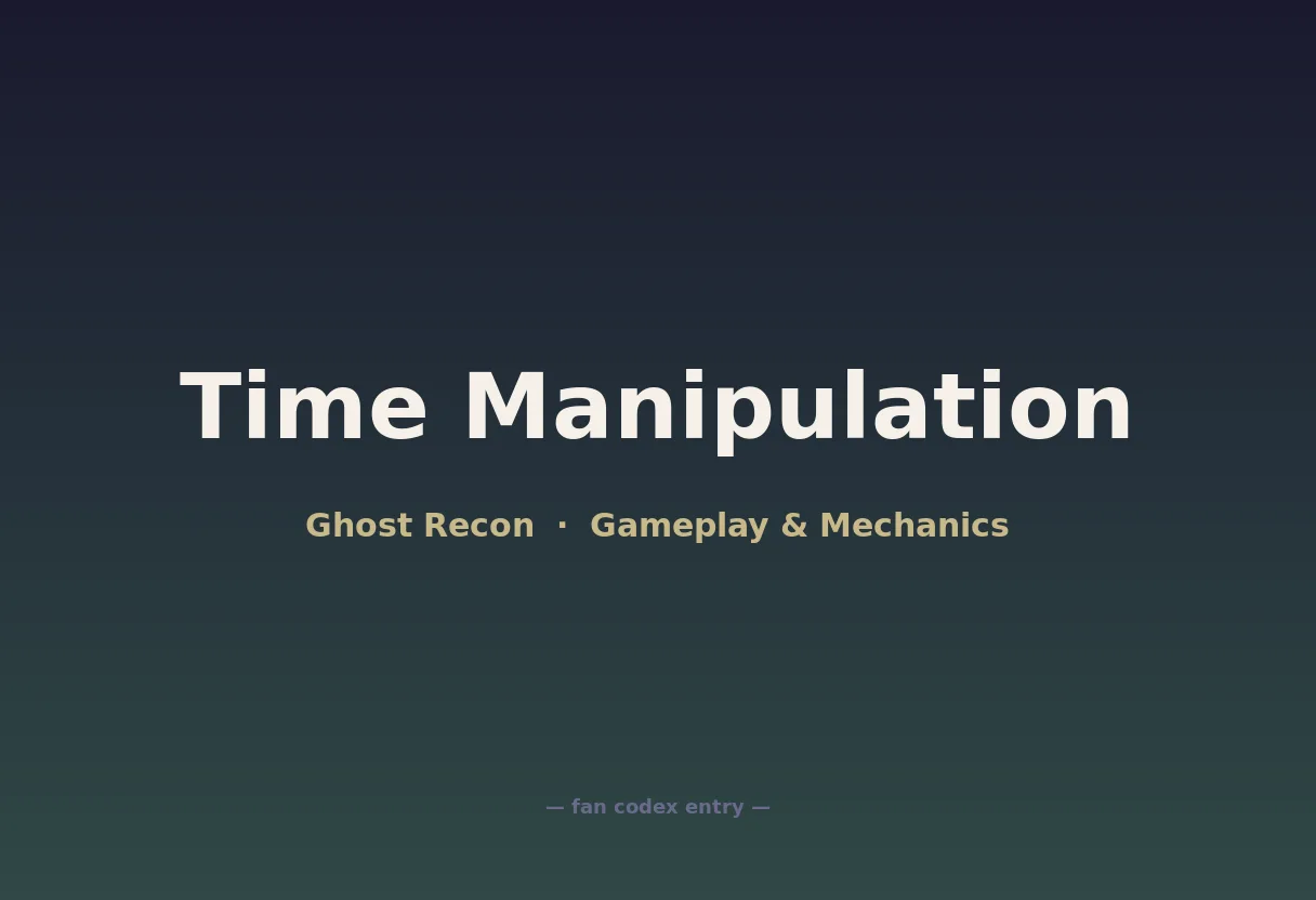 Time Manipulation