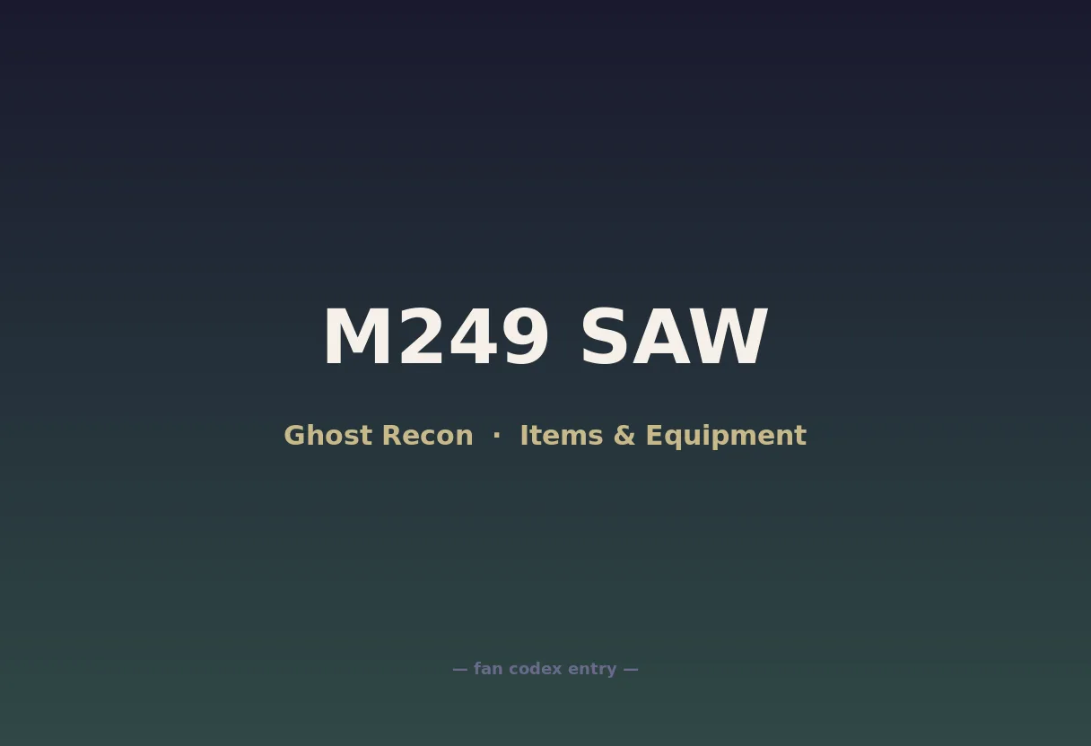 M249 SAW