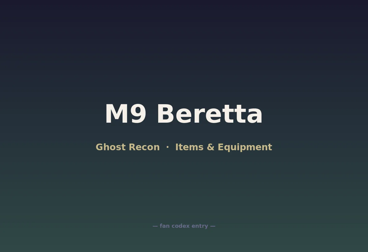 M9 Beretta
