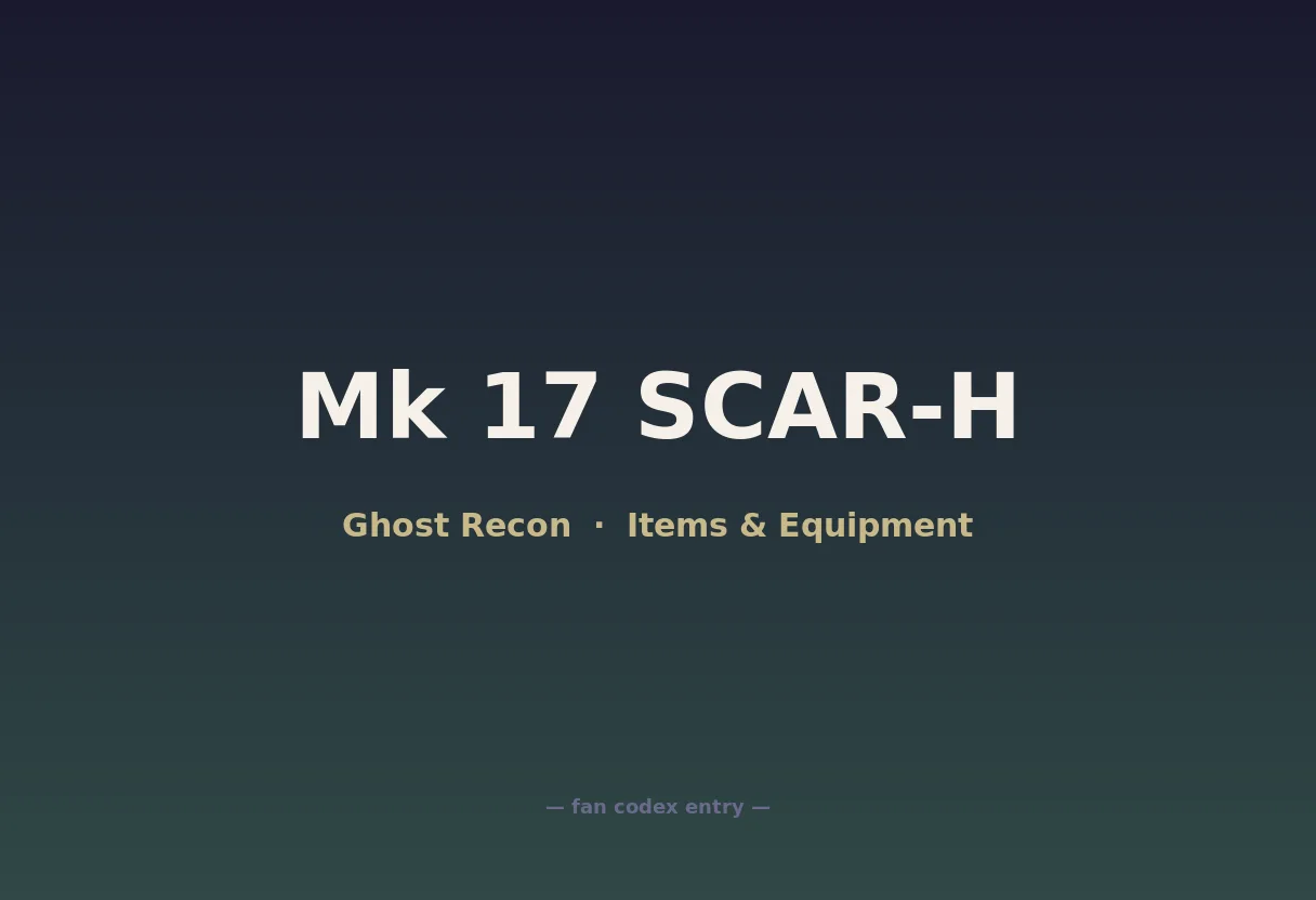 Mk 17 SCAR-H