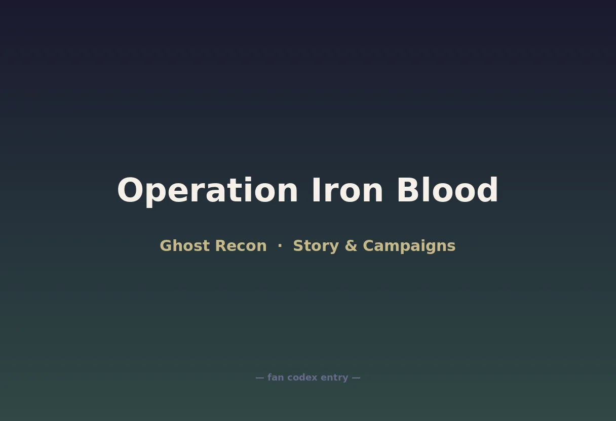 Operation Iron Blood