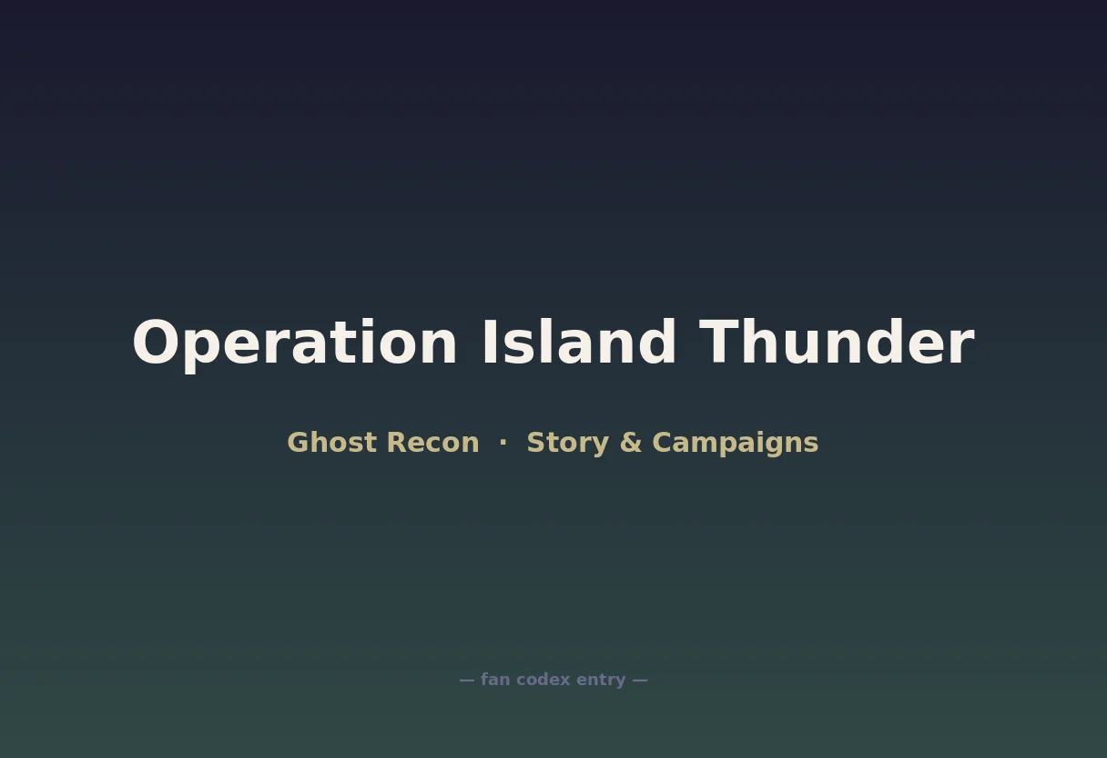 Operation Island Thunder