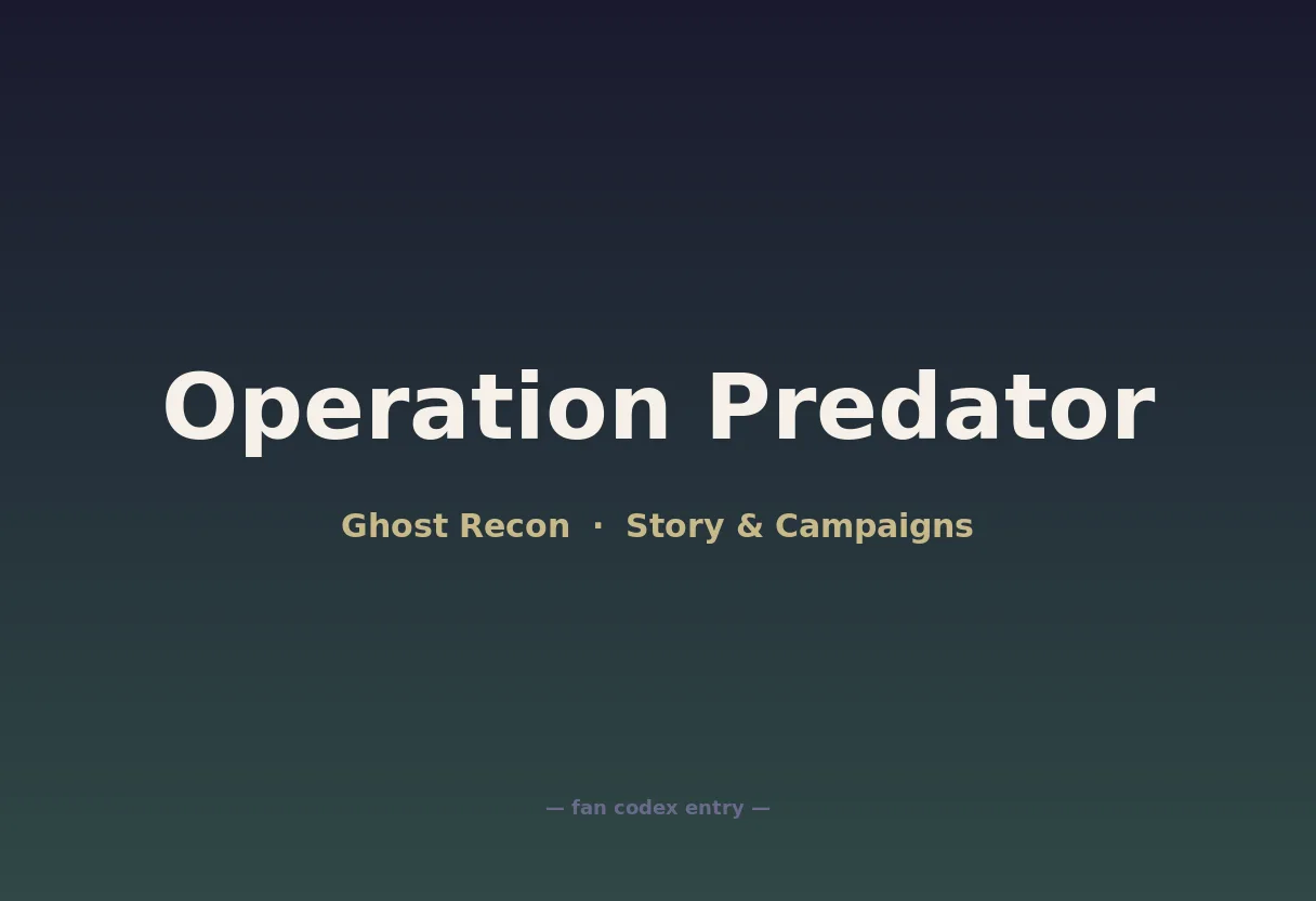 Operation Predator