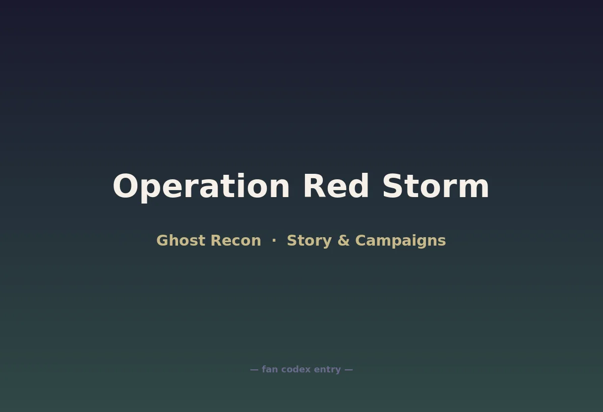 Operation Red Storm