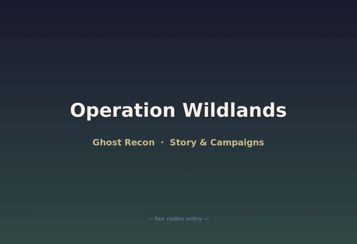 Operation Wildlands